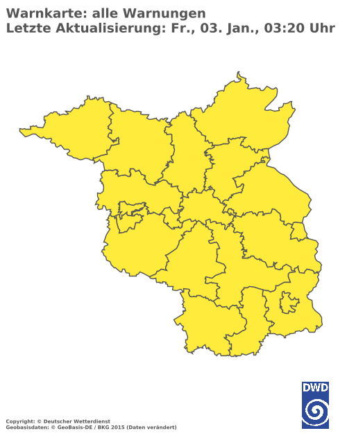 Aktuelle Wetterwarnungen für  Barnim