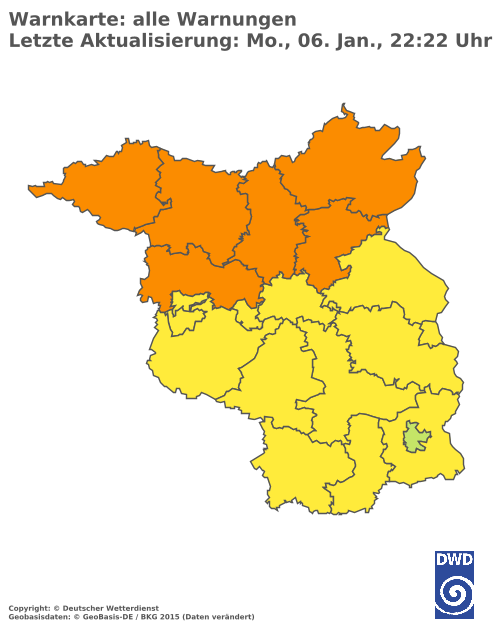 Aktuelle Wetterwarnungen für  Barnim